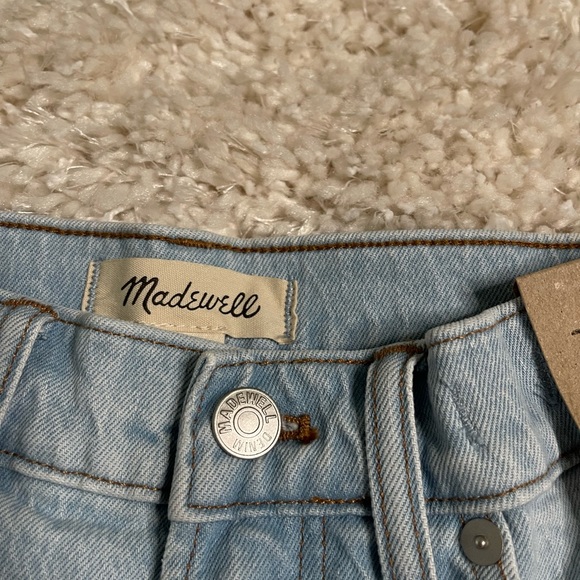 Madewell Perfect Vintage Straight Leg Jeans Blue Denim Size 24 - Picture 7 of 14